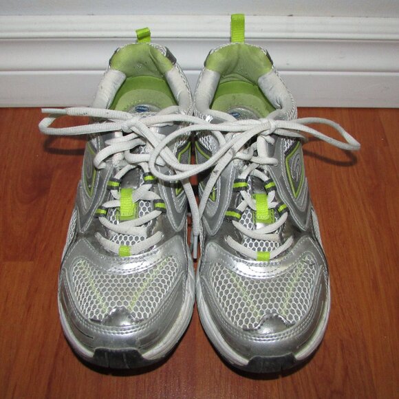 Dr Scholl's Silver Green Walking Shoes - Sz 7.5 - Picture 2 of 7